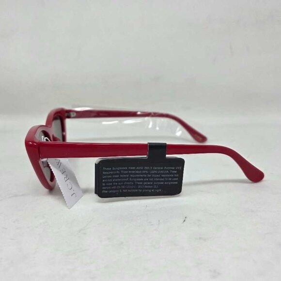 New women\'s J crew Bungalow cat eye sunglasses in Persian Red main image 8